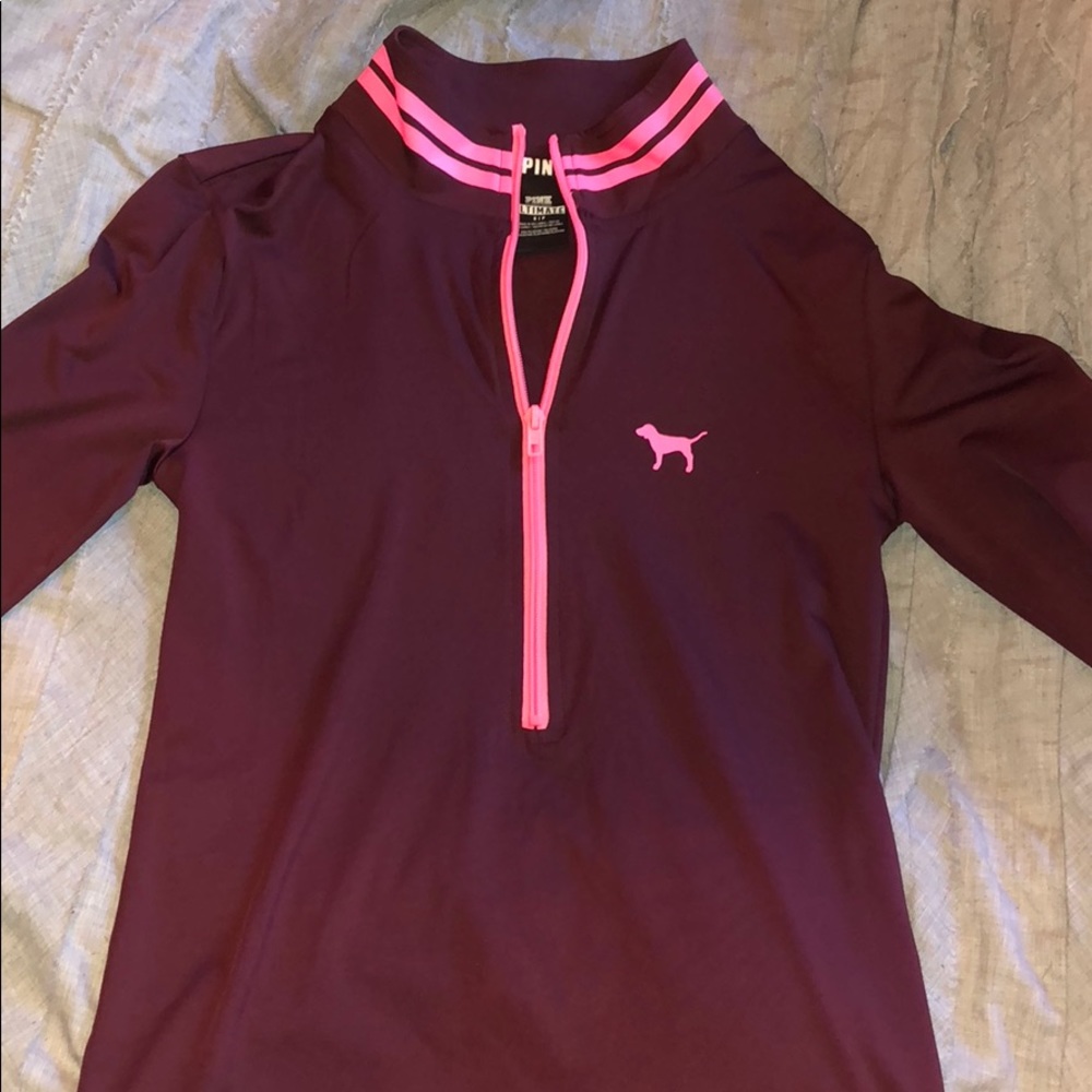 Pink Ultimate Quarter zip